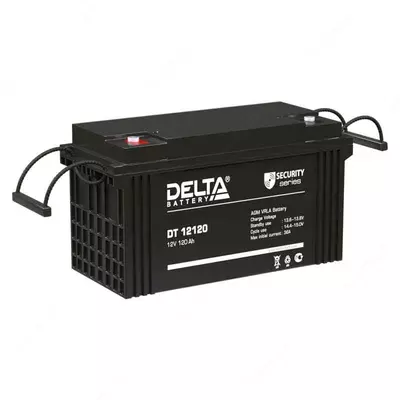 Свинцово-кислотный аккумулятор "Delta" DT 12120, VC-12V, 120Ah