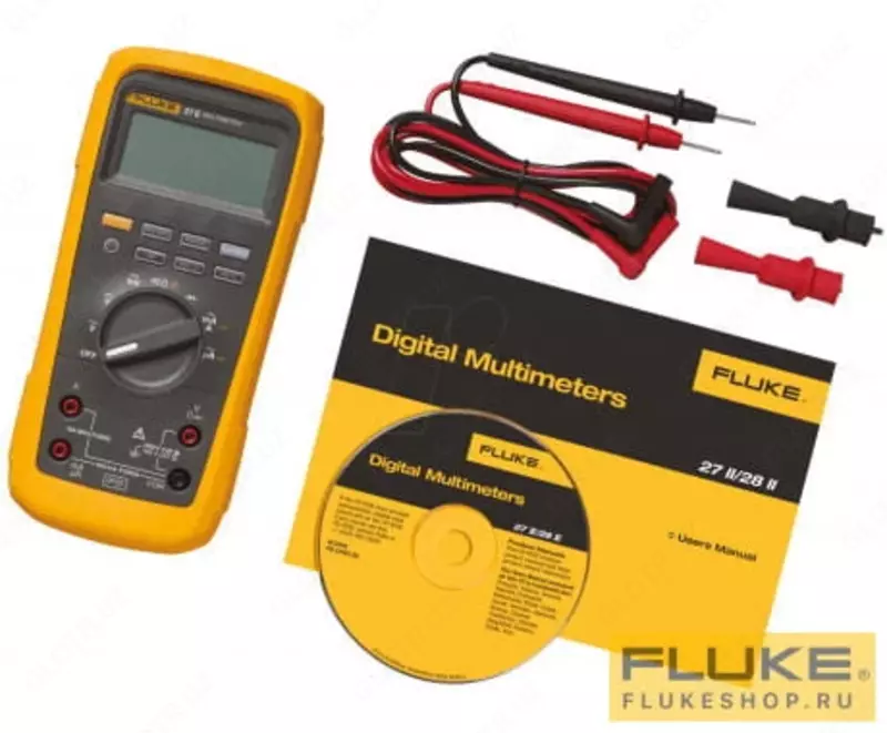 от {0} сум Мультиметр Fluke 27-II