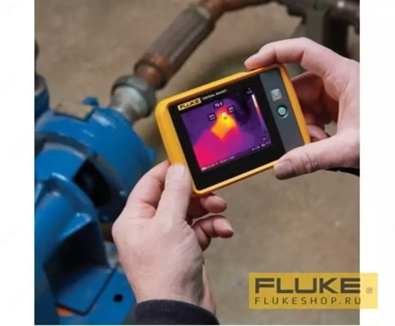 Fluke PTi120 9HZ 400C cho‘ntakli termovizor - Issiqlik o'lchov asboblari