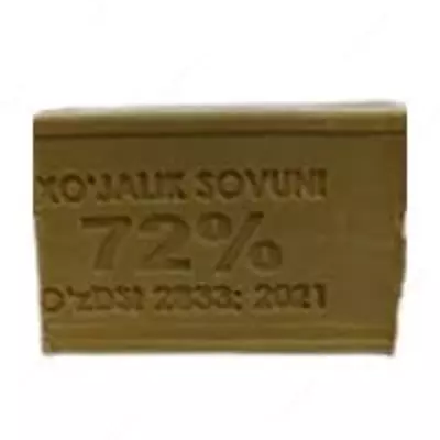 Maishiy sovun qattiq 72% 250 gr ± 10 gr