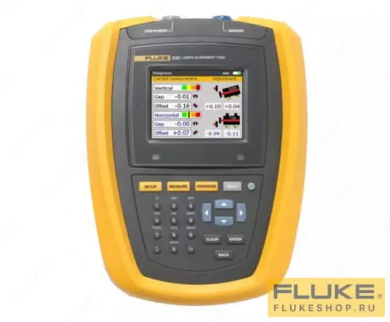 Лазерный прибор для центрирования валов