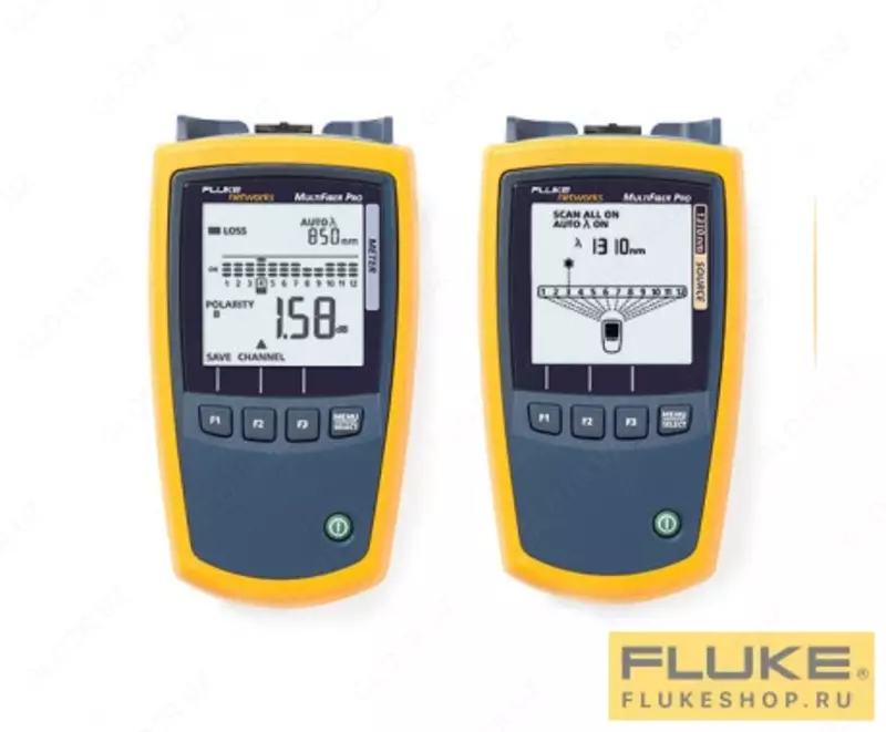 Fluke Networks MultiFiber Pro quvvat o‘lchagichi