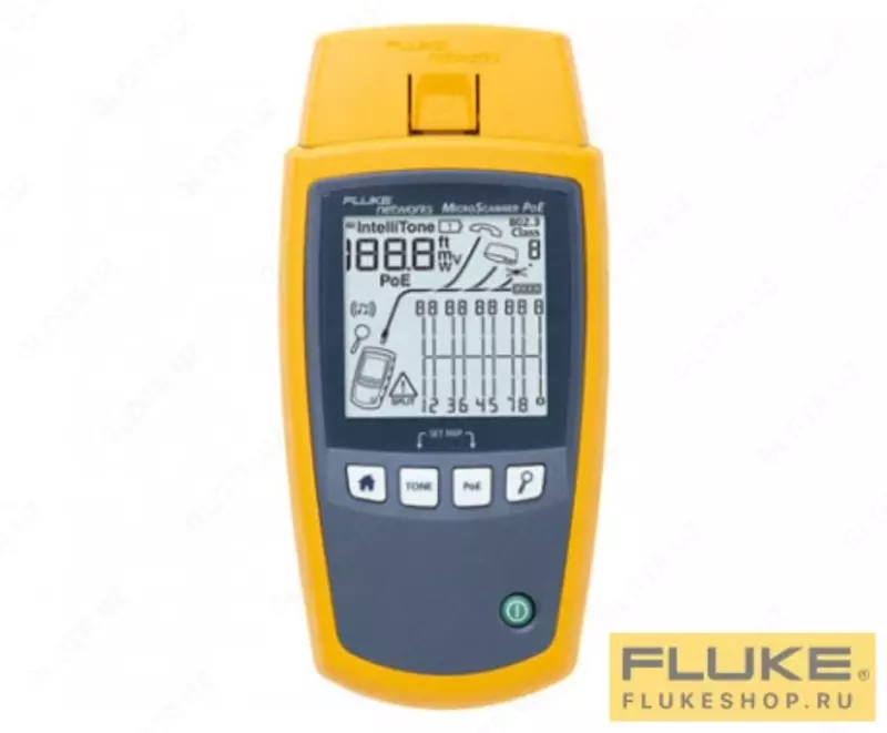 Тестер кабельный Fluke Networks MicroScanner PoE