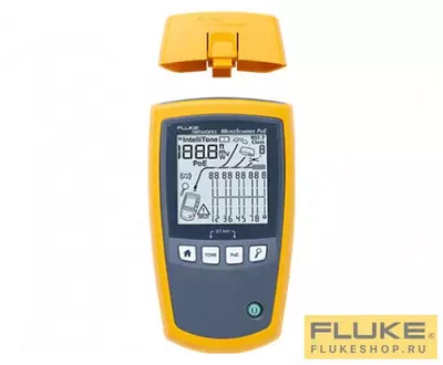 Тестер кабельный Fluke Networks MicroScanner PoE - 37 500 000 сум / шт
