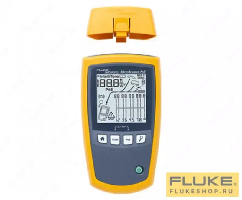 Тестер кабельный Fluke Networks MicroScanner PoE - 37 500 000 сум
