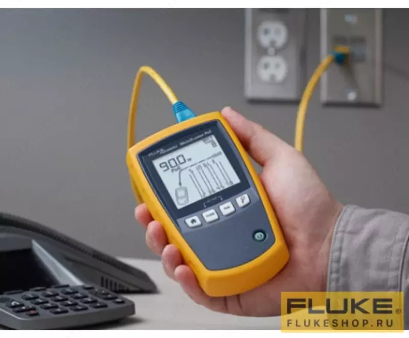 37 500 000 сум Тестер кабельный Fluke Networks MicroScanner PoE