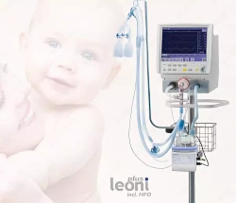 825 000 000 so'm LEONI Plus — Sun’iy nafas olish apparati (IVL) neonatologiya va pediatriya uchun