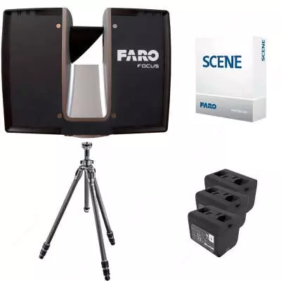 Лазерный сканер FARO Focus Premium 150 + штатив Gitzo + ПО Scene
