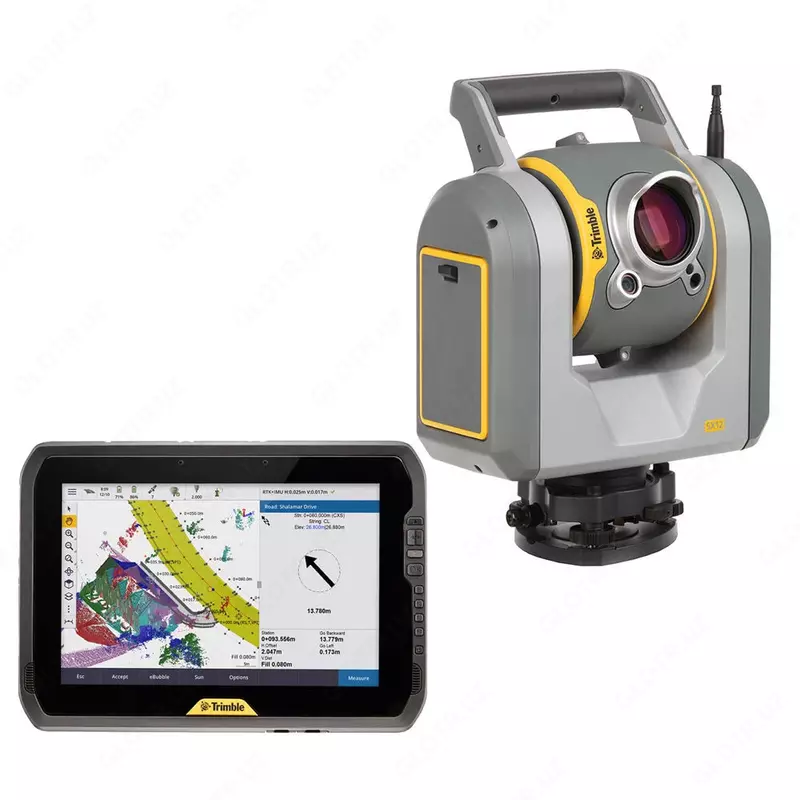 Trimble SX12 + T100 + TBC Add Scanning to‘plami