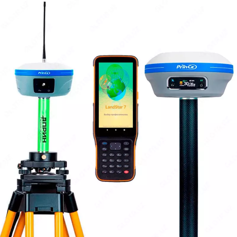 Комплект база + ровер PrinCe iBase Combo + i80Pro + HCE600