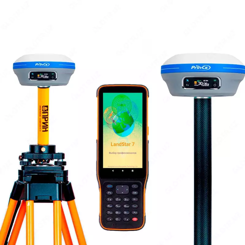 RTK комплект база + ровер PrinCe i80Pro + HCE600