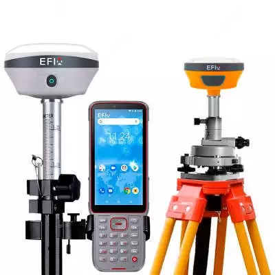 RTK комплект база + ровер EFIX F8 + C5 + FC2 + FL3