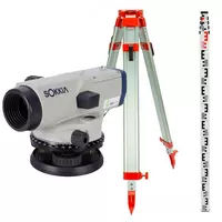 Оптический нивелир Sokkia B40A + штатив + рейка 5м