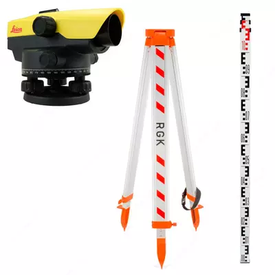 Оптический нивелир Leica NA532 + штатив + рейка 3м