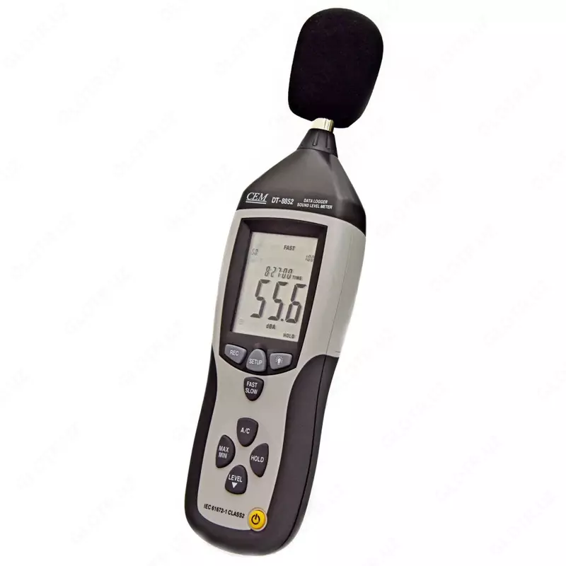 CEM DT-8852 tekshiruvli shovqin o‘lchagichi