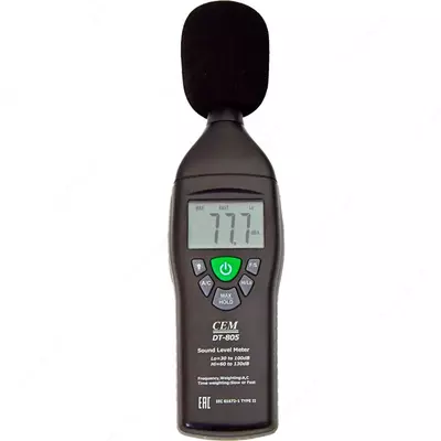 Измеритель уровня шума CEM DT-805 с поверкой