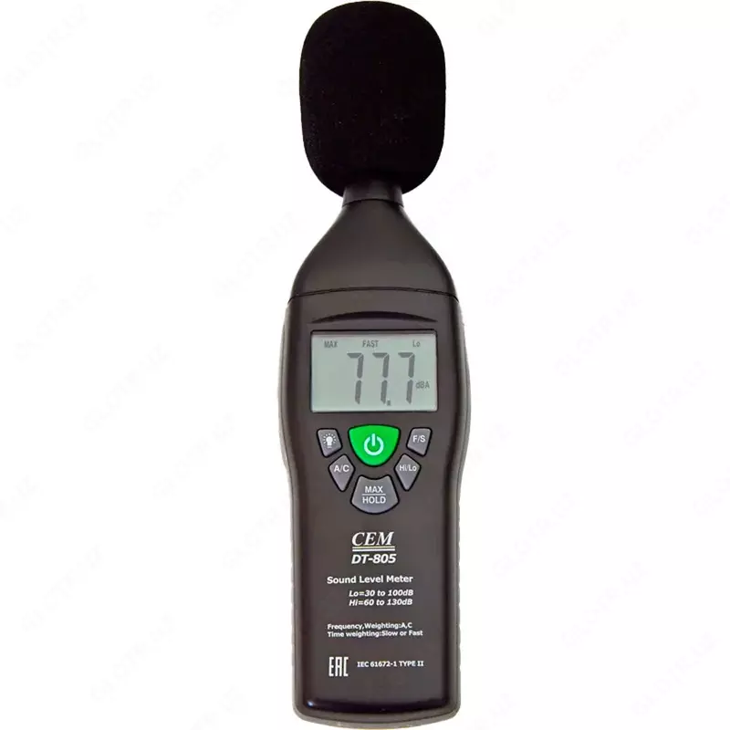 Измеритель уровня шума CEM DT-805 с поверкой