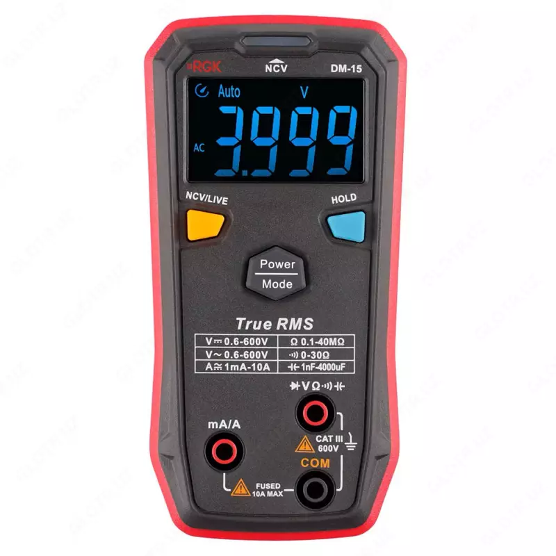 Мультиметр RGK DM-15 с поверкой (721494)
