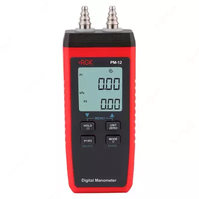 Цифровой манометр RGK PM-12 - 740 000 сум / шт