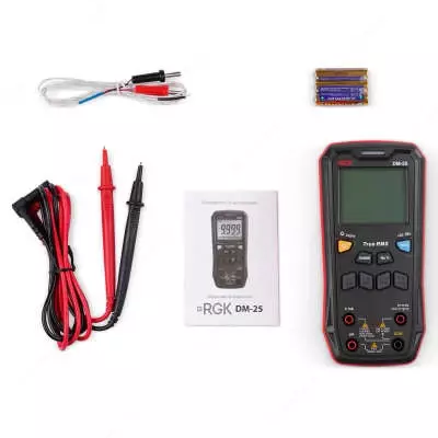Мультиметр RGK DM-25 с поверкой (721463) - 916 000 сум / шт