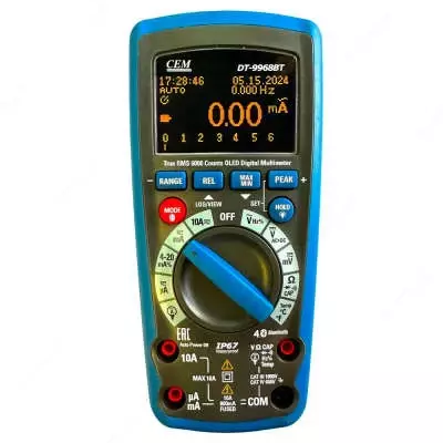 True RMS CEM DT-9968BT multimetri - 4 000 000 so'm / dona