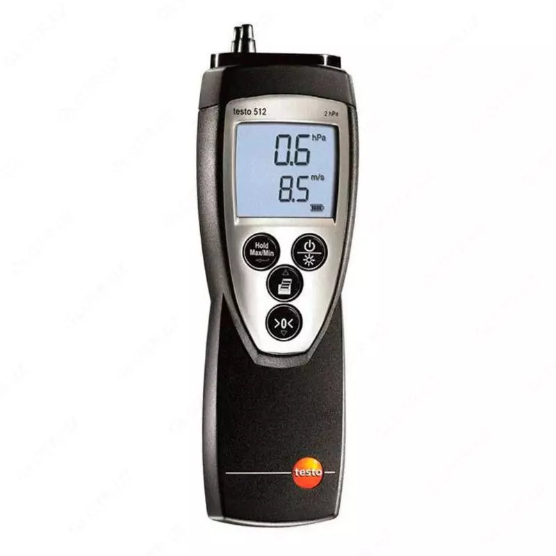 Tekshiruvli Testo 512 (0...2000 gPa) manometri (0560 5129/001)