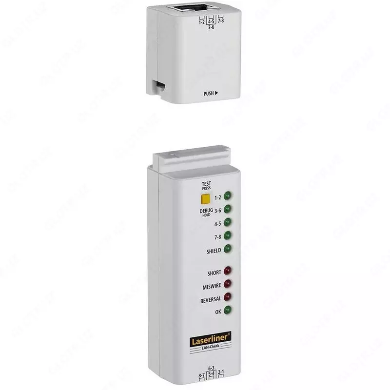 Тестер кабелей Laserliner LAN-Check (083.064A)
