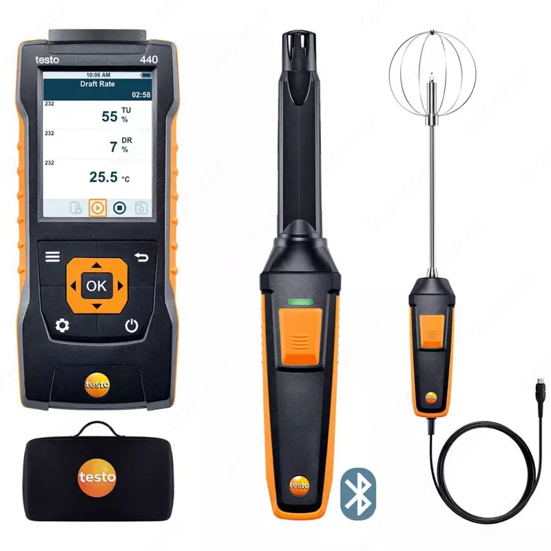 Комплект уровня комфорта с Bluetooth Testo 440 (0563 4408)