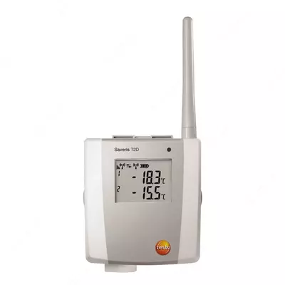 Eshik kontakti va Testo T2 D displeyli Saveris radiozond (0572 1261)