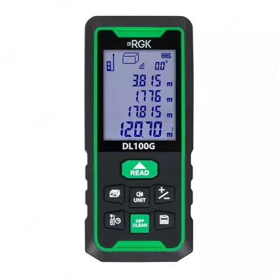 Лазерный дальномер RGK DL100G с поверкой