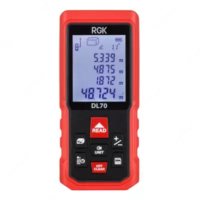 RGK DL70 tekshiruvli lazerli masofa o‘lchagich
