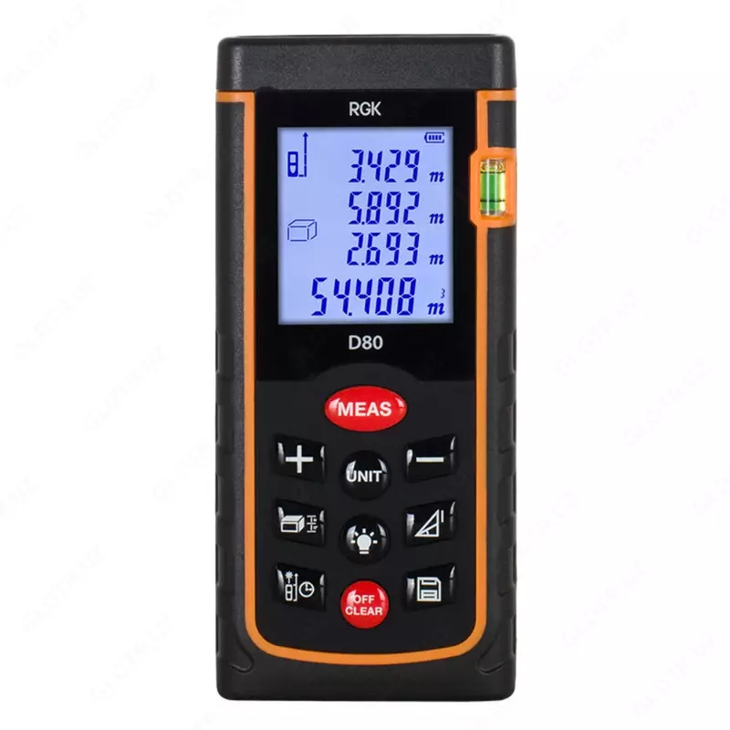 Лазерный дальномер RGK D80 с поверкой
