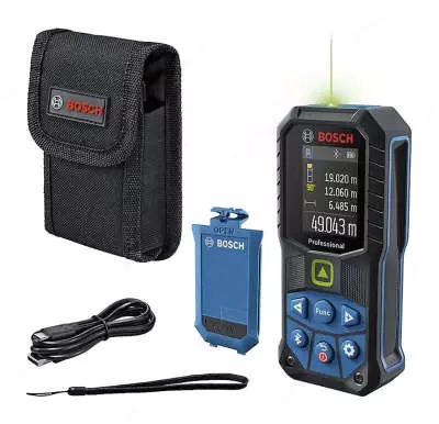 Лазерный дальномер Bosch GLM 50-27 CG + Li-Ion BA 3