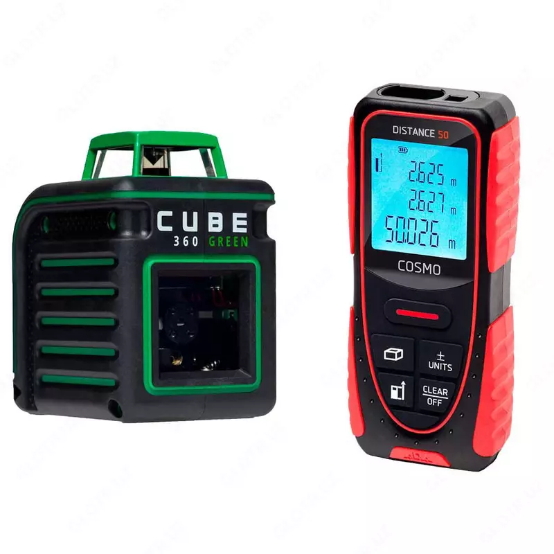Комплект ADA CUBE 360 GREEN + дальномер ADA Cosmo 50