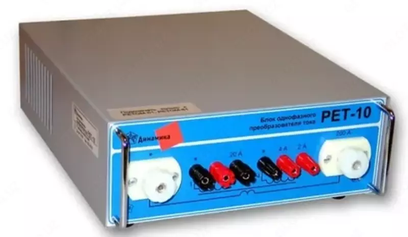 RET-10 - bir fazali tok o‘zgartirgich bloki