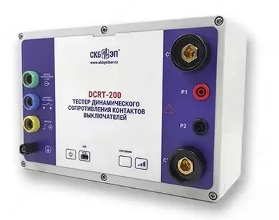 DCRT-200 - тестер динамического сопротивления контактов выключателей - 18 300 000 сум / шт