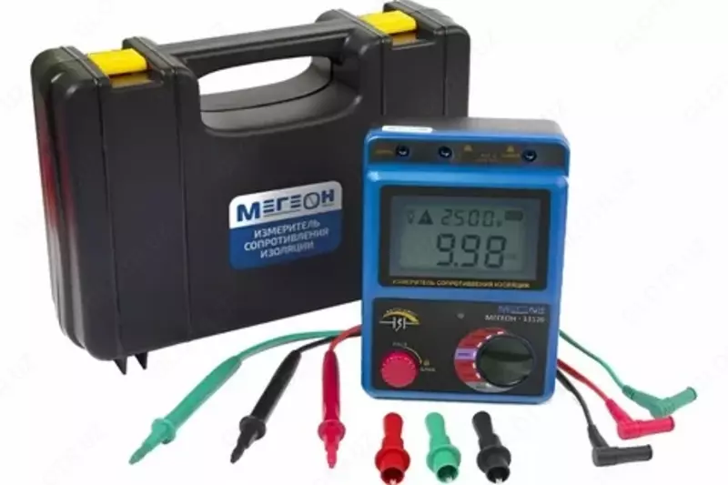 МЕГЕОН 13126 - измеритель сопротивления изоляции (мегаомметр) - 3 210 000 сум