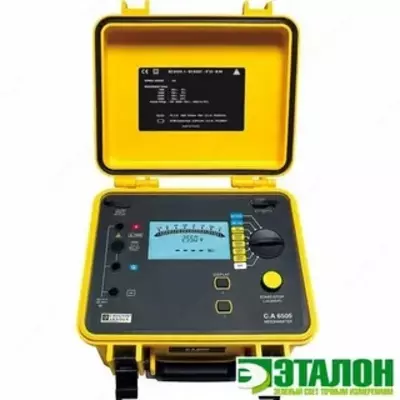 C.A 6505 - izolyatsiya qarshiligini o‘lchagich