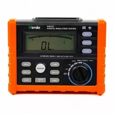 VERDO IH6102 - 2500V gacha bo‘lgan izolyatsiya qarshiligini o‘lchagich (megaommetr)