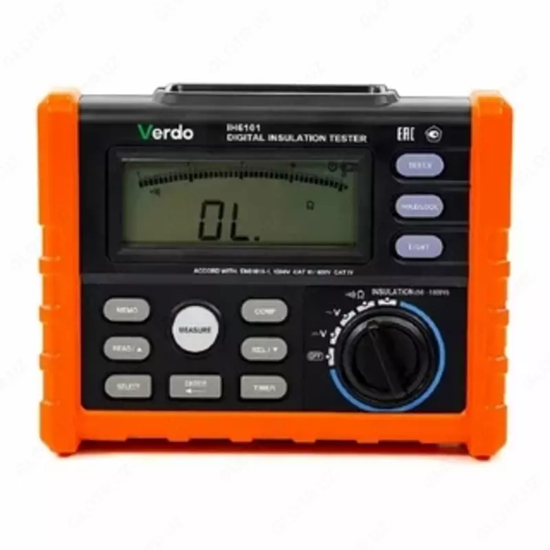 VERDO IH6101 - 1000V gacha bo‘lgan izolyatsiya qarshiligini o‘lchagich (megaommetr)
