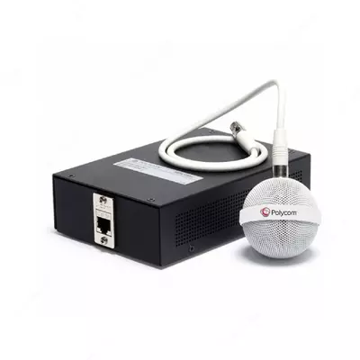 Poly IP Ceiling Microphone For Poly G7500 UHD 4K Codec Base Unit (White)