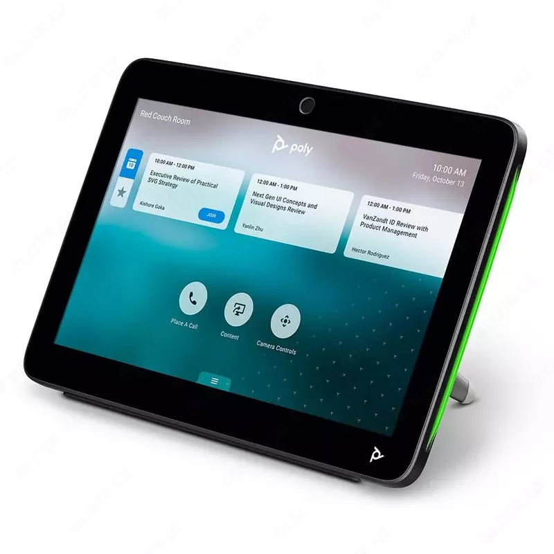 Poly TC10 Touch Panel Black videokonferensiyalar uchun sensorli kontroller (2200-37860-001)