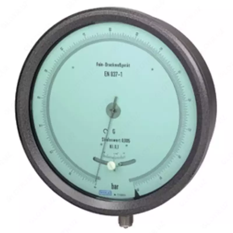 Манометр с трубкой Бурдона