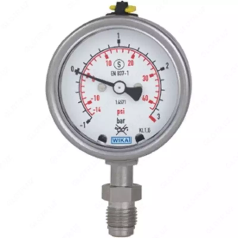 Манометр с трубкой Бурдона для UHP (сверхчистые среды)