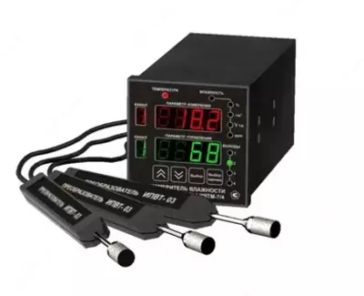 ИВТМ-7/4-С-4Р-2А – четырехканальный термогигрометр с регулированием (4 реле и 2 аналоговых выхода)