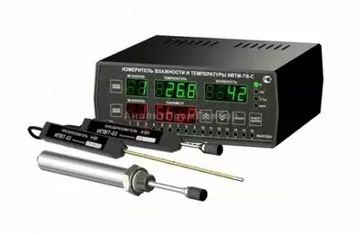 IVTM-7-Щ-YR-ZA - shchitli ko‘rinishda sozlash imkoniyatiga ega bo‘lgan bir kanalli termogigrometr