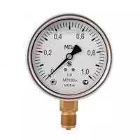 Вакууметры виброустойчивые ВП100Н СВу