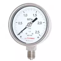 Мановакуумметры виброустойчивые МВП100НН