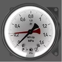 LED yoritgichli MP-2f temir yo‘l manometri