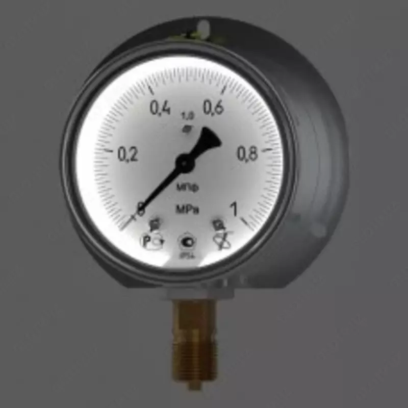 LED yoritgichli temir yo‘l MPf manometri